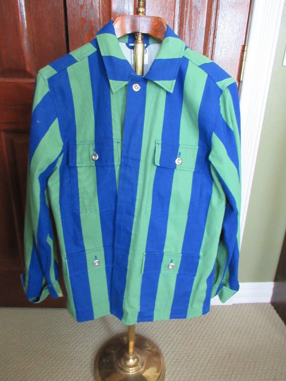 Regency Stripe Barn Utility Jacket